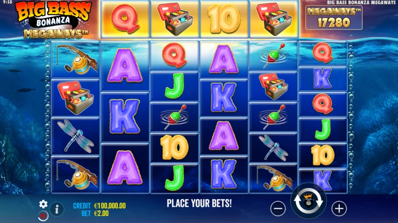 Big Bass Bonanza Megaways slot demo